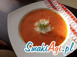najlepsza zupa pomidorowa ze świeżych pomidorów