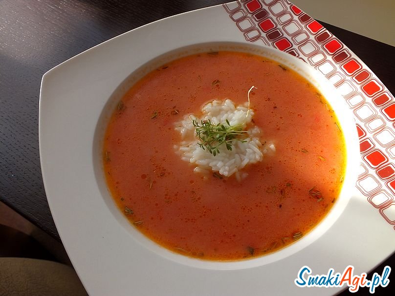 najlepsza zupa pomidorowa ze świeżych pomidorów