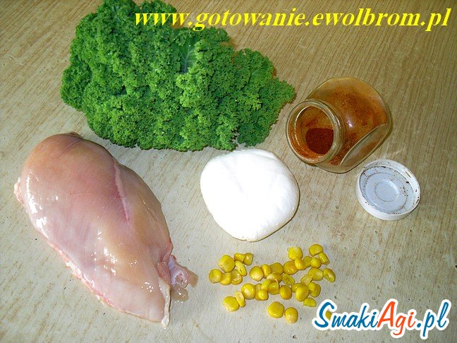 Roladki z jarmużem i mozarellą