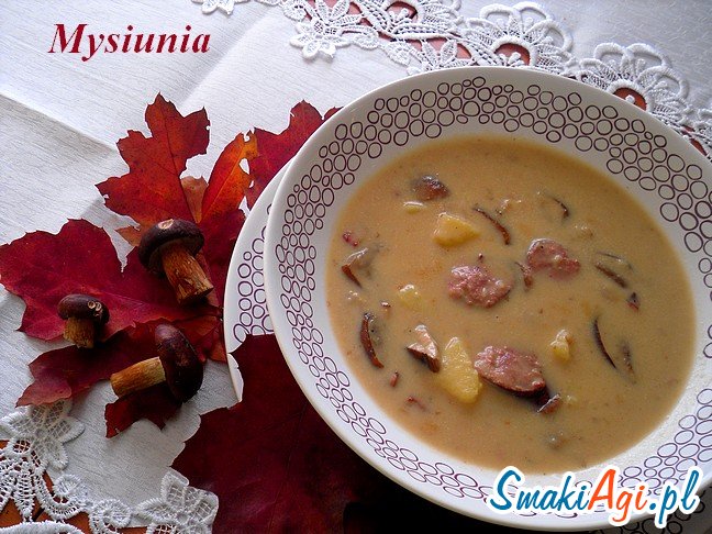 Zbójnicki kociołek z podgrzybkami