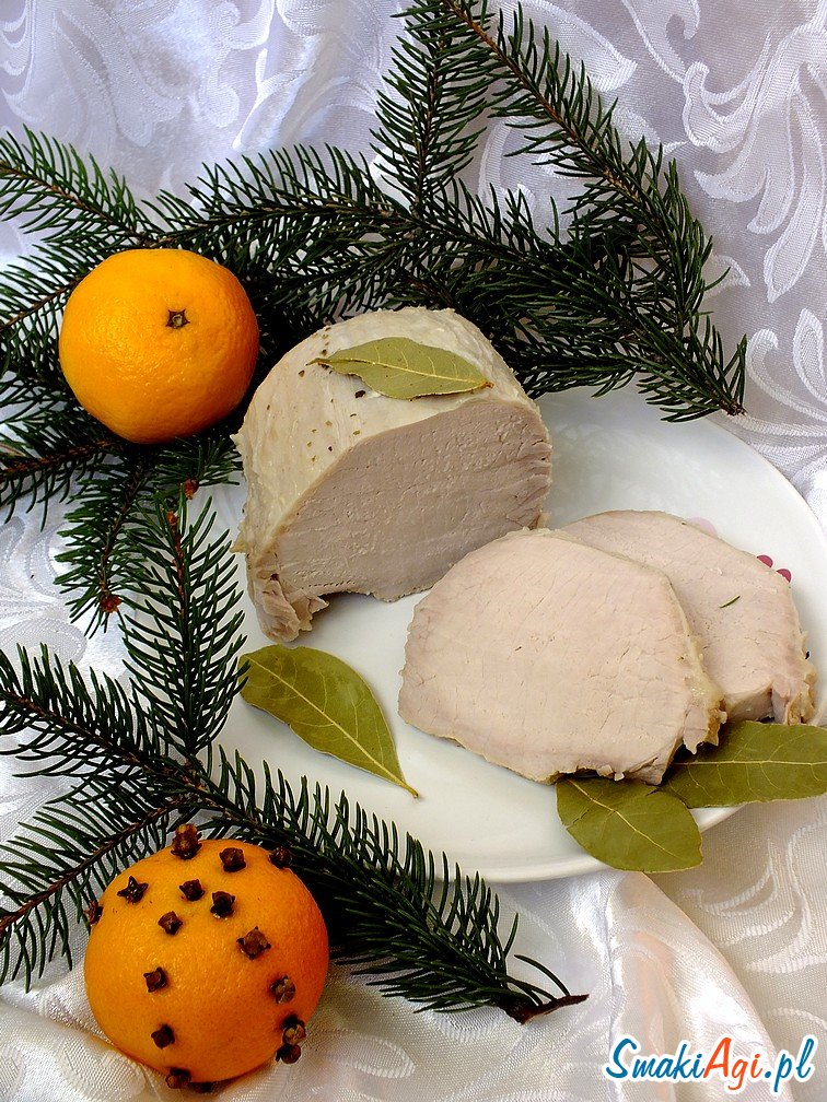 schab trzy dniowy, gotowany